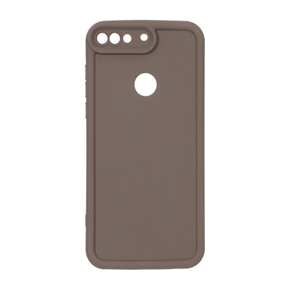 قاب Solid Case مدل Huawei Y7 2018 / Y7 Prime 2018 - قهوه ای