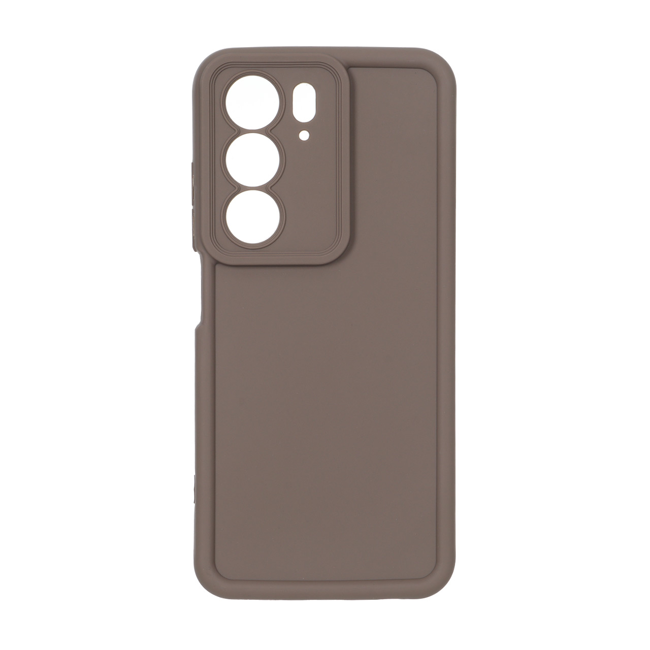 قاب Solid Case مدل Realme C75 - قهوه ای