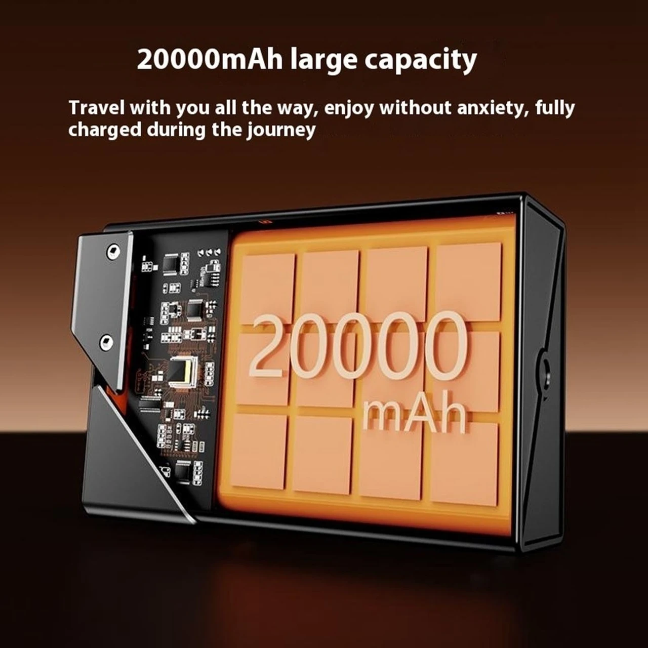 پاوربانک فست شارژ Yesido 20000mAh مدل YP76 65W - مشکی (گارانتی 18 ماه تعویض نیکان همراه)