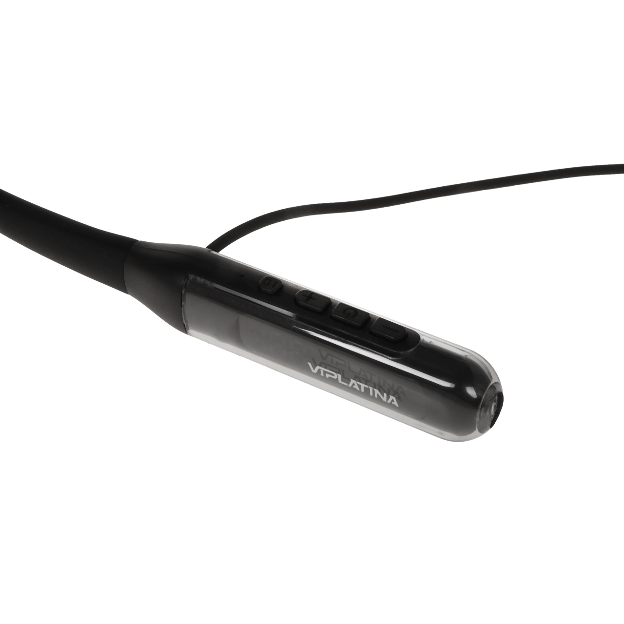 هندزفری گردنی بی سیم با سری مگنتی VIPLATINA دارای نمایشگر LED درصد باتری مدل VSP12 - مشکی (گارانتی 18 ماه تعویض نیکان همراه)