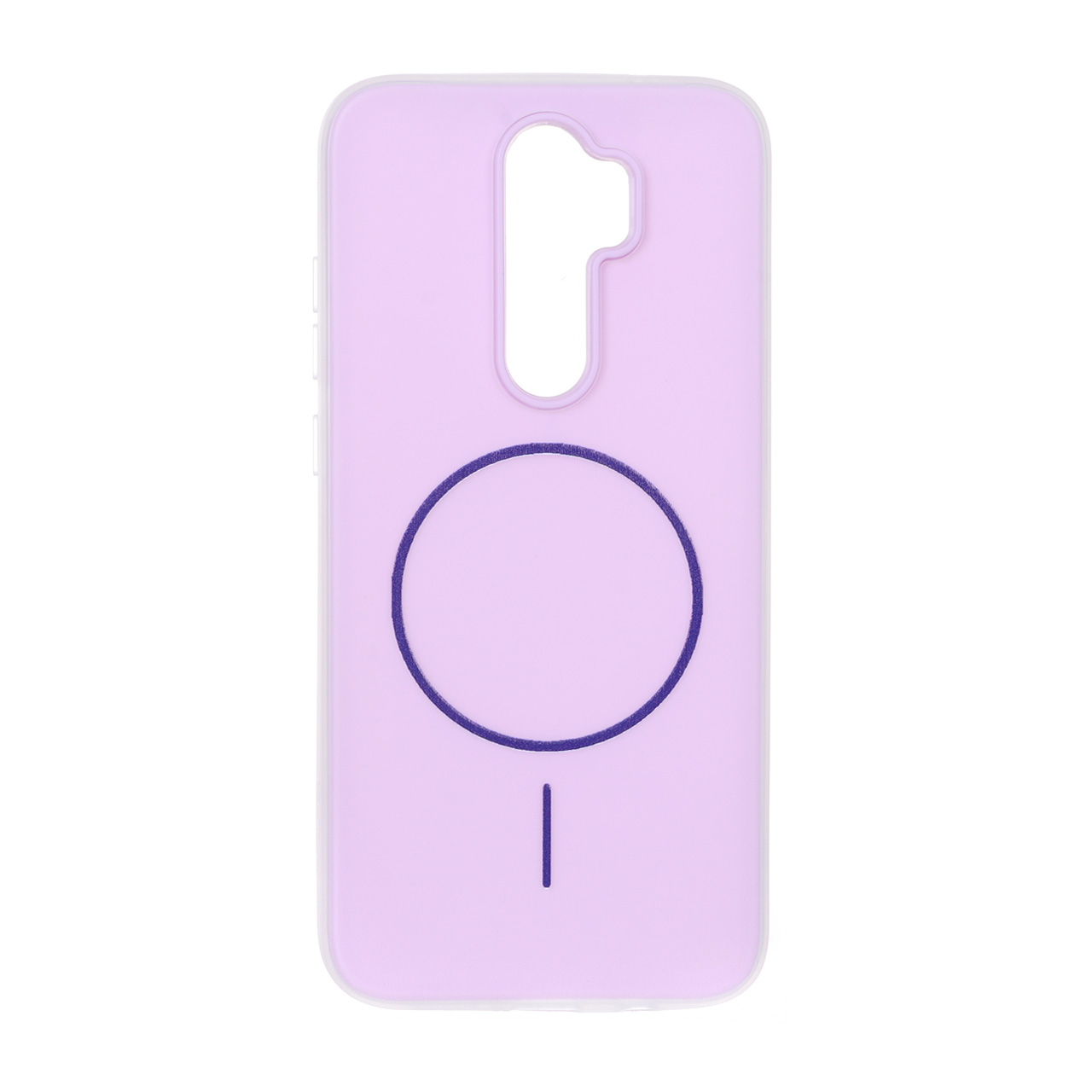 قاب دو لایه مات طرح مگ سیف Xiaomi Redmi Note 8 Pro - یاسی