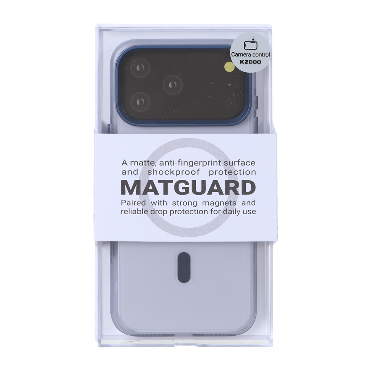 قاب Original KDoo MATGUARD Magsafe مدل Apple iPhone 17 Pro Max - آبی (پک دار)