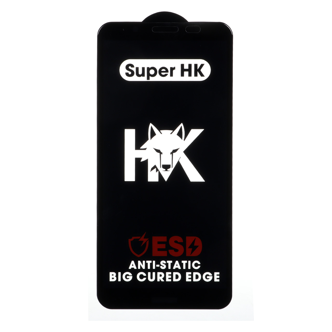 محافظ صفحه نمایش شیشه ای Full Cover ESD Anti Static - Super HK مدل Huawei Y5 (2018) / Y5 Prime (2018) / Y5 Lite (2018)