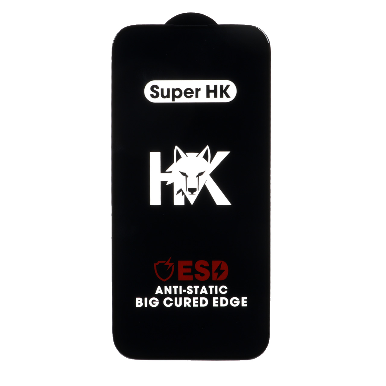 محافظ صفحه نمایش شیشه ای Full Cover ESD Anti Static - Super HK مدل Apple iPhone 16 / iPhone 15 / iPhone 14 Pro