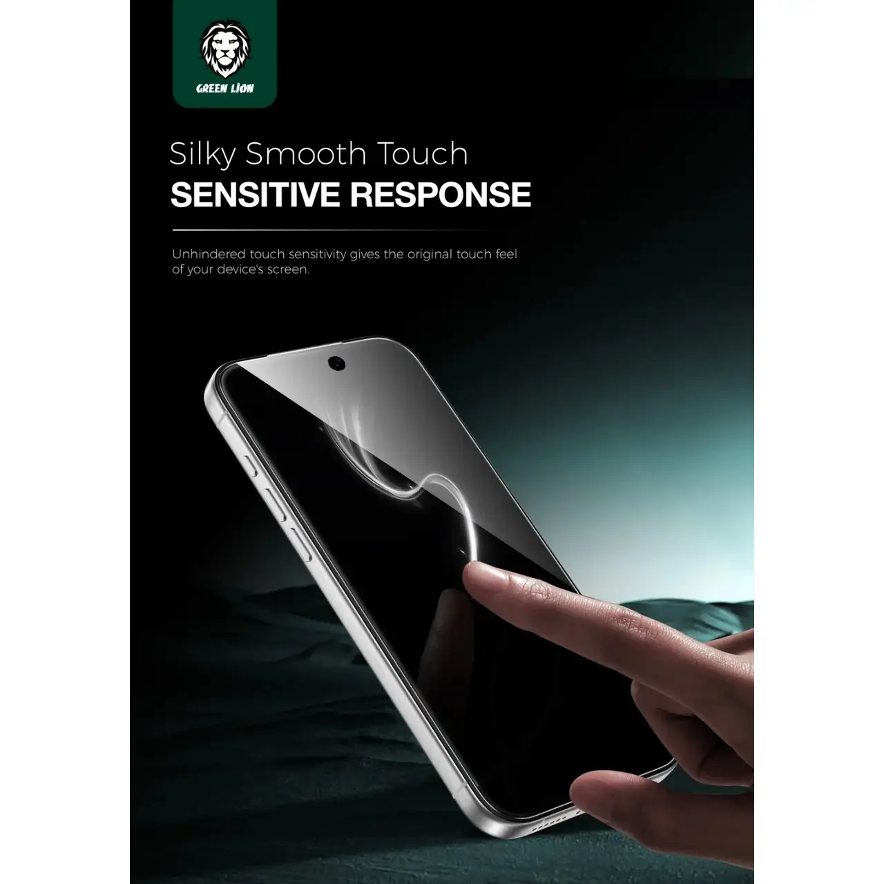 محافظ صفحه نمایش شیشه ای اورجینال Green Lion Steve Privacy مدل Apple iPhone 17 Pro (پک دار)