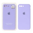 قاب سیلیکونی پاک کنی اورجینال Master Quality مدل Apple iPhone 7 Plus / iPhone 8 Plus - بنفش روشن (پک دار)