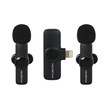 میکروفون یقه ای بی سیم Hicostar Lightning مدل HS-MC522i (دو میکروفون) (openbox)