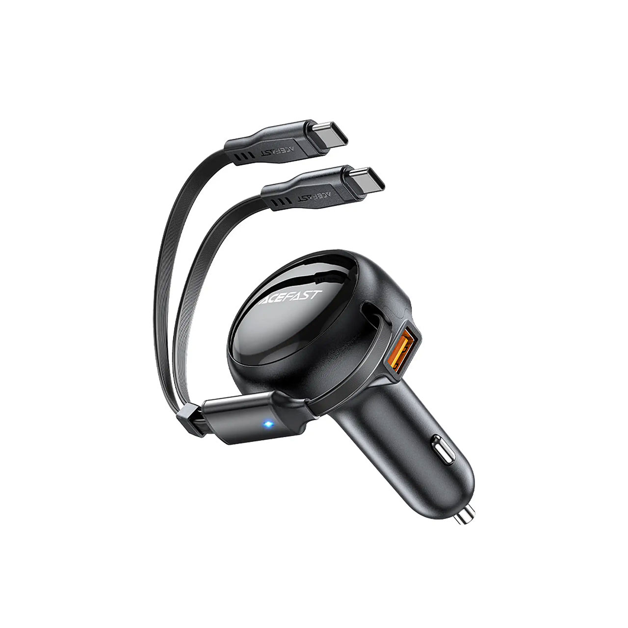 شارژر فندکی PD و فست سه پورت Yesido مدل Y61 53W - مشکی (گارانتی 18 ماه تعویض نیکان همراه)