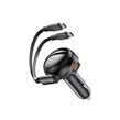 شارژر فندکی PD و فست سه پورت Yesido مدل Y61 53W - مشکی (گارانتی 18 ماه تعویض نیکان همراه)