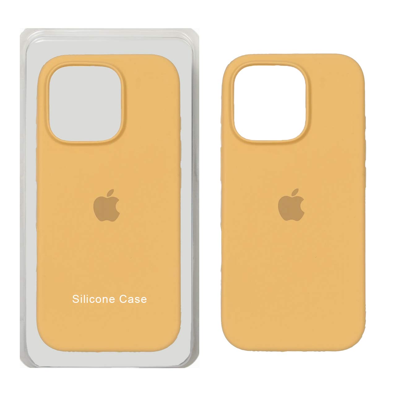 قاب سیلیکونی پاک کنی اورجینال Apple iPhone 16 Pro - صحرایی (پک اصلی)