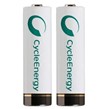 باتری قلمی دوتایی شارژی سونی Sony Cycle Energy AA 2500mAh