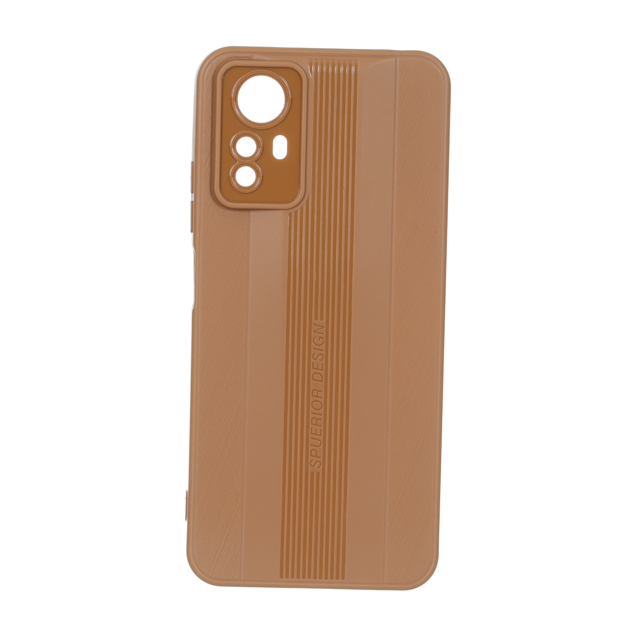 قاب Spuerior Design محافظ لنزدار Xiaomi Redmi Note 12S - عسلی