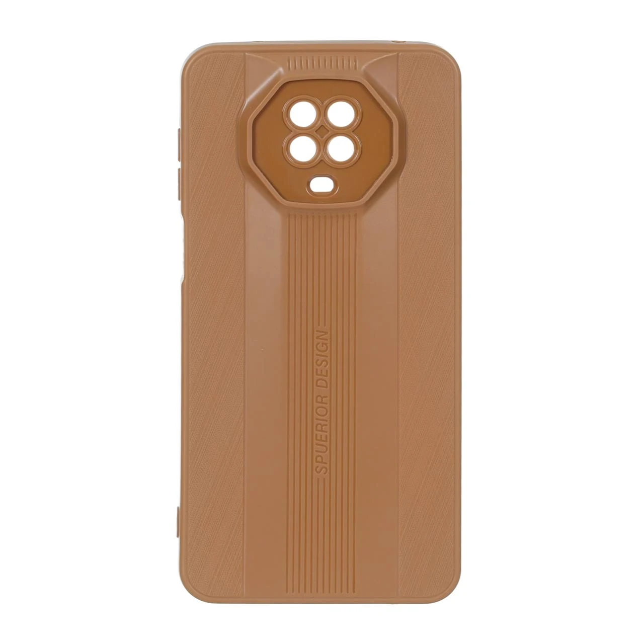 قاب Spuerior Design محافظ لنزدار Xiaomi Redmi Note 9S / Redmi Note 9 Pro / Redmi Note 9 Pro Max - عسلی