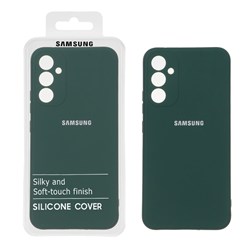 قاب نیو سیلیکون محافظ لنزدار RFF مدل Samsung Galaxy A34 - سبز (پک دار)