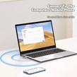 دانگل بلوتوث انتقال صدا Earldom مدل BR31 - نقره ای (دارای میکروفن و قابلیت مکالمه)