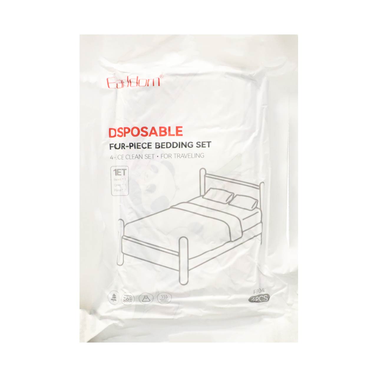 ست سرویس خواب یکبار مصرف Earldom مدل ET-FP04