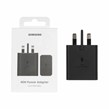 شارژر دیواری سه پین PD و فست تک پورت SAMSUNG مدلEP-T4511 45W - مشکی (گارانتی 18 ماهه تعویض اچ دی سرویس) اصل چین