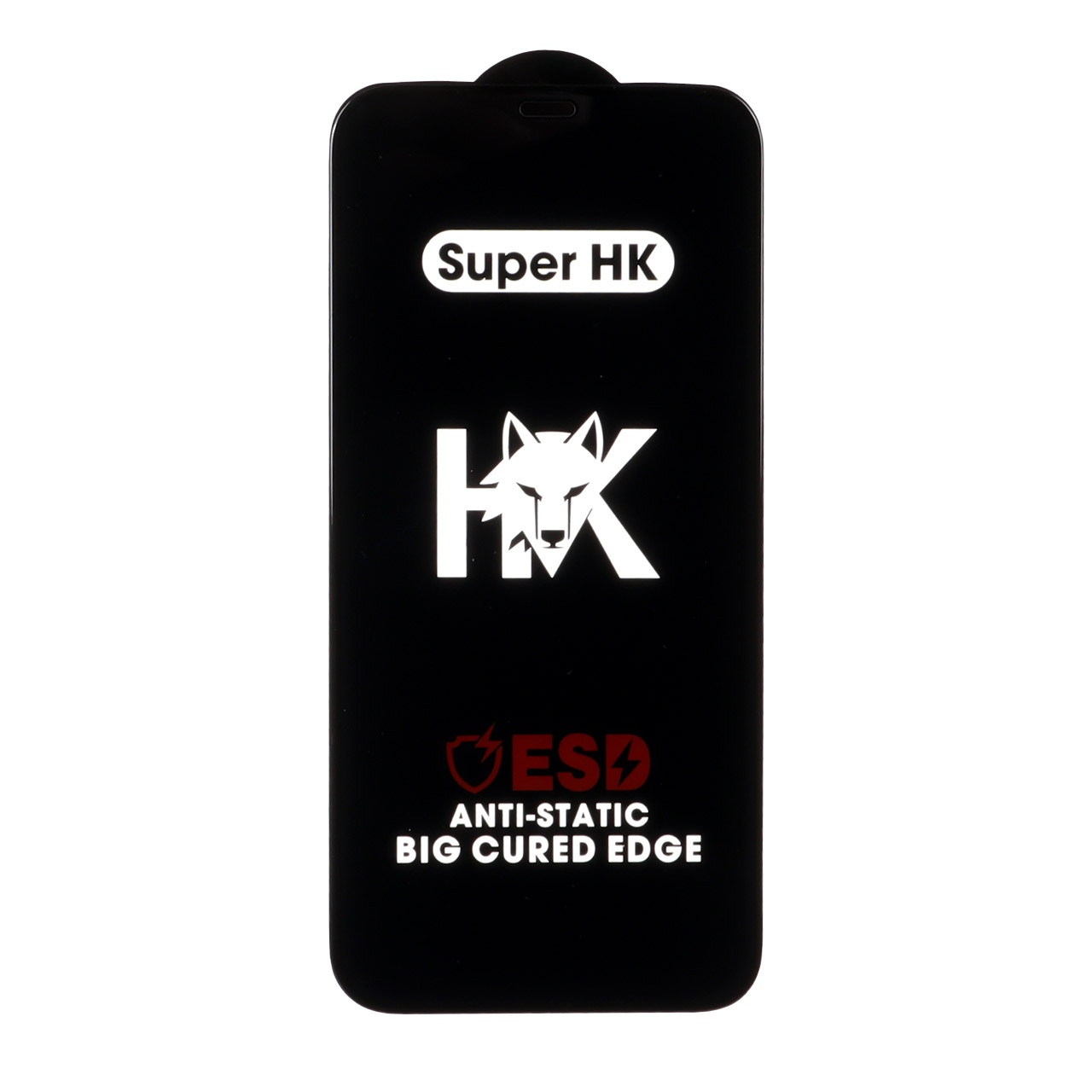 محافظ صفحه نمایش شیشه ای Full Cover ESD Anti Static - Super HK مدل Apple iPhone 12 / iPhone 12 Pro