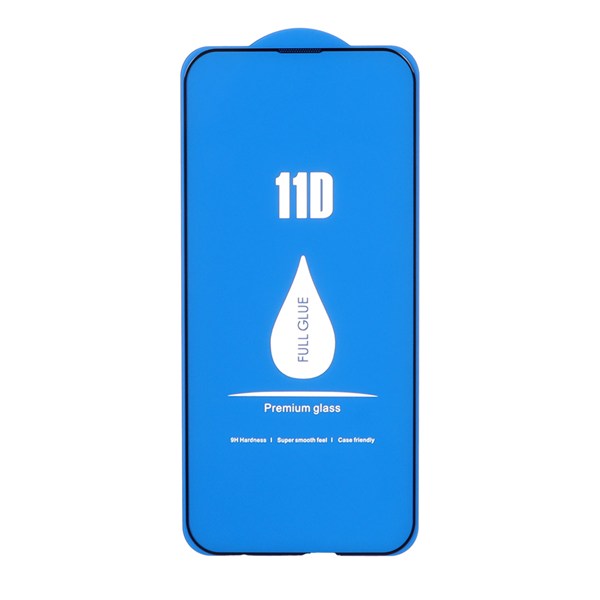 محافظ صفحه نمایش شیشه ای 11D درجه یک NTC - Apple iPhone 13 / iPhone 13 Pro / iPhone 14 / 16e - Full Cover J.C.Comm