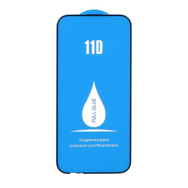 محافظ صفحه نمایش شیشه ای 11D درجه یک NTC - Apple iPhone 16 Pro Max - Full Cover J.C.Comm