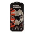 محافظ صفحه نمایش شیشه ای Full Cover ALFA Anti Static Privacy مدل Apple iPhone 17 Pro