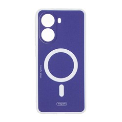 قاب Colorful Magic طرح مگ سیف محافظ لنزدار Xiaomi Poco X7 Pro - آبی کاربنی