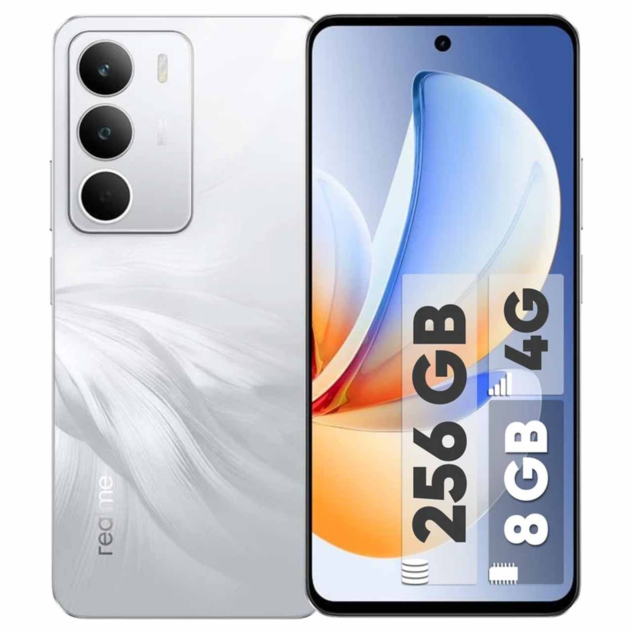 گوشی موبایل Realme مدل (8 C71 (RAM ظرفیت 256GB - سفید