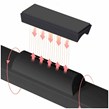لامپ  LED شارژی XO مدل XO-YH08B-مشکی (دارای ریموت کنترل)
