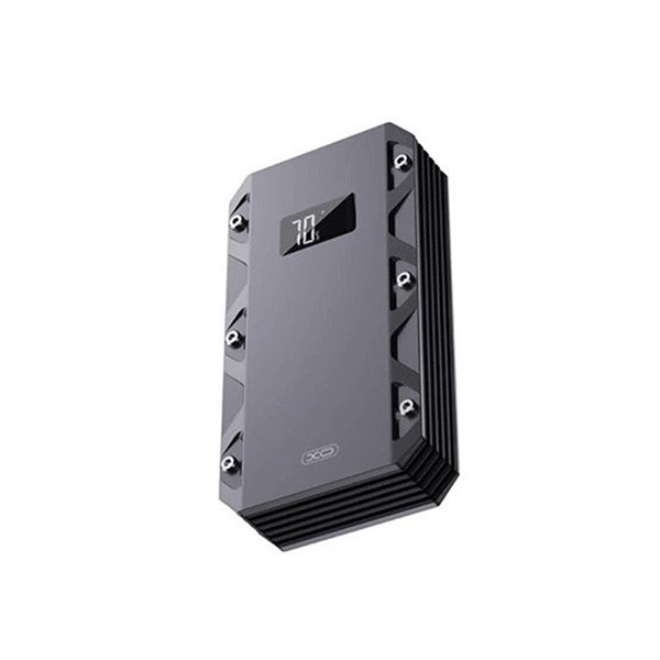 جامپ استارتر خودرو و پاوربانک18W فست شارژ XO 10000mAh مدل XO-CZ025 - مشکی(دارای چراغ LED)
