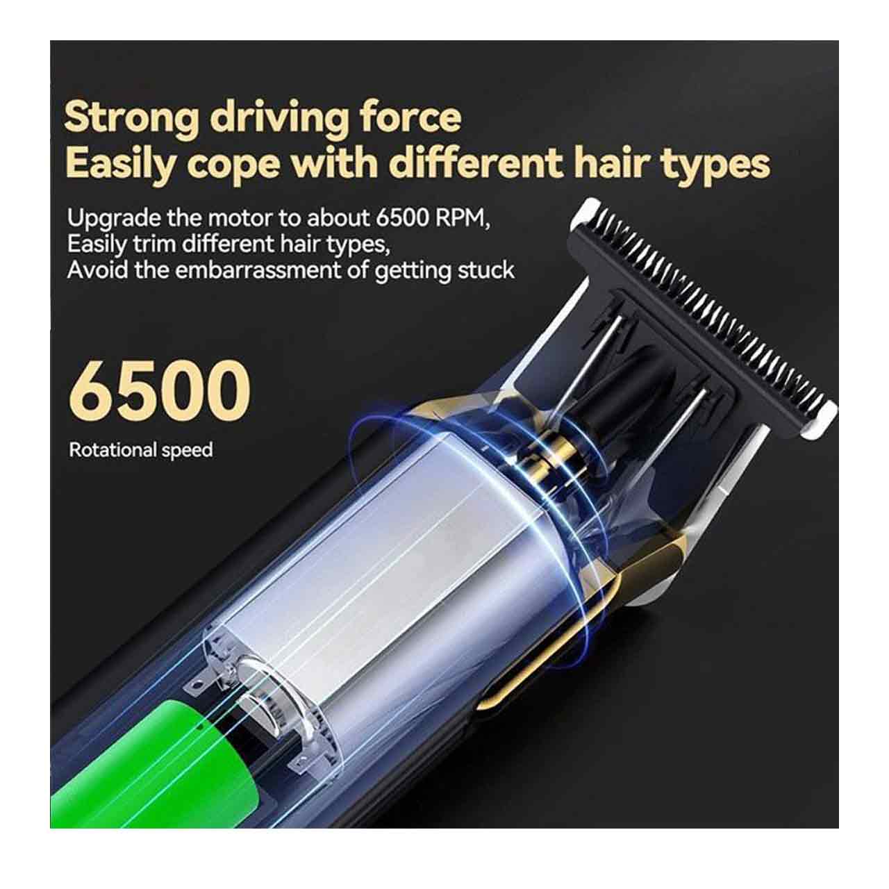 ماشین اصلاح موی سر و صورت شارژی ضدآب XO مدل XO-CF20 - مشکی