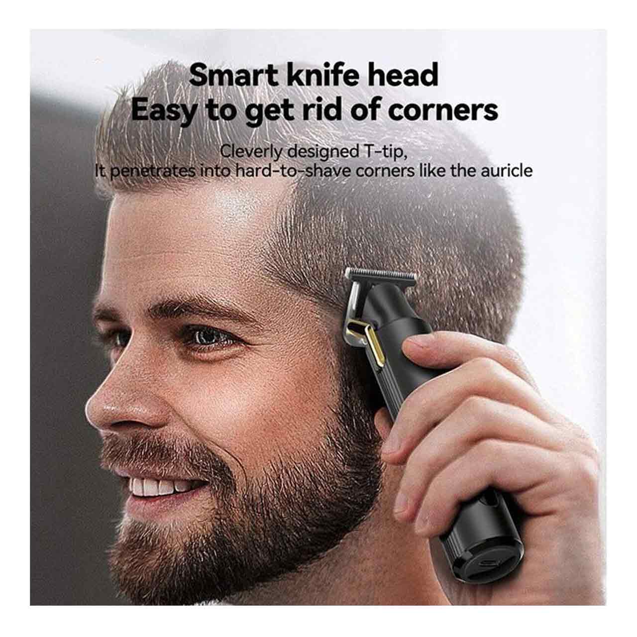 ماشین اصلاح موی سر و صورت شارژی ضدآب XO مدل XO-CF20 - مشکی