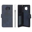 کیف موبایل مگنتی درجه یک داخل خز MNC Plus مدل Samsung Galaxy S6 - سرمه ای