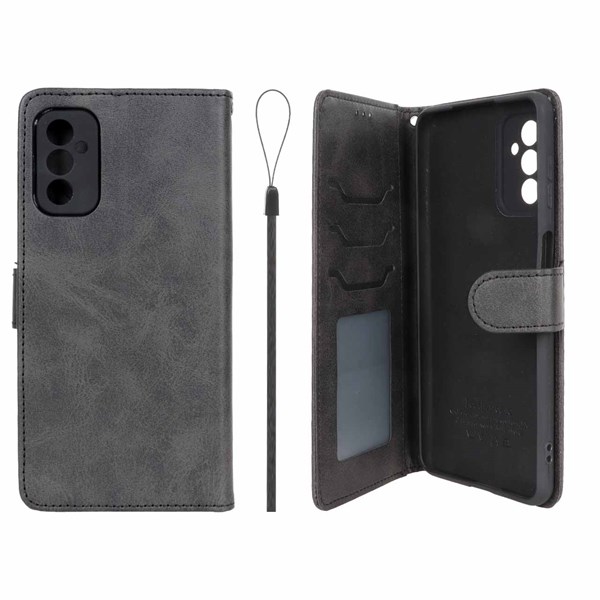 کیف موبایل مگنتی درجه یک داخل خز MNC Plus مدل Samsung Galaxy M52 - مشکی