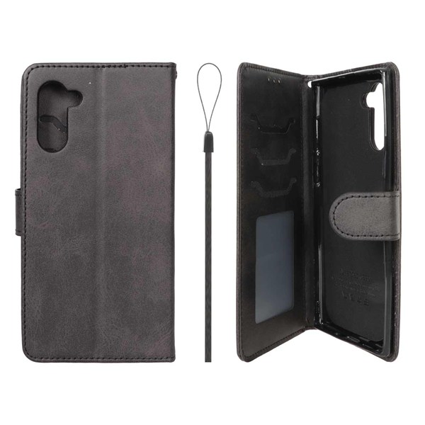 کیف موبایل مگنتی درجه یک داخل خز MNC Plus مدل Samsung Galaxy Note 10 - مشکی
