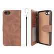 کیف موبایل مگنتی درجه یک داخل خز MNC Plus مدل Apple iPhone 7 / iPhone 8 / iPhone SE (2020) - قهوه ای