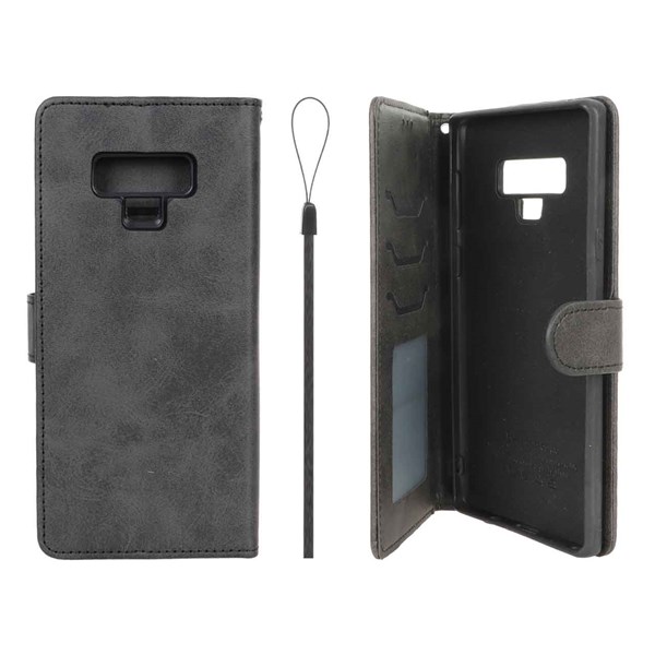 کیف موبایل مگنتی درجه یک داخل خز MNC Plus مدل Samsung Galaxy Note 9 - مشکی