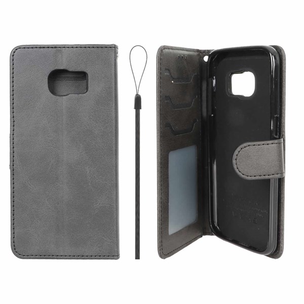 کیف موبایل مگنتی درجه یک داخل خز MNC Plus مدل Samsung Galaxy S7 - مشکی