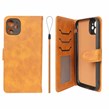 کیف موبایل مگنتی درجه یک داخل خز MNC Plus مدل Apple iPhone 11 - عسلی