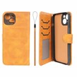 کیف موبایل مگنتی درجه یک داخل خز MNC Plus مدل Apple iPhone 13 / iPhone 14 - عسلی