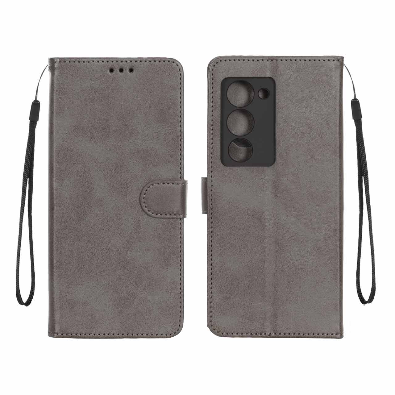 کیف موبایل مگنتی درجه یک MNC مدل Xiaomi Redmi 15 4G - خاکستری