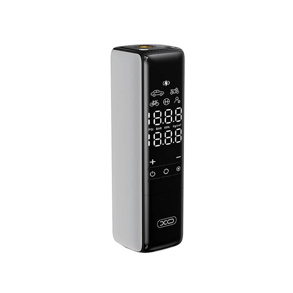 پمپ باد XO مدل XO-CZ017 - مشکی (دارای چراغ قوه LED)