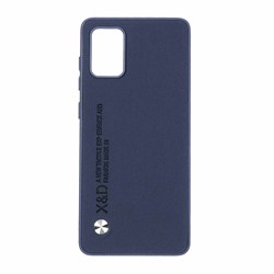 قاب X&D سوزنی دکمه فلزی Samsung Galaxy A71 - سرمه ای