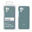 قاب سیلیکونی پاک کنی اورجینال درجه یک Xiaomi Redmi Note 10 4G / Redmi Note 10S / Poco M5S - سبز (پک دار)