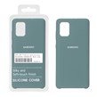 قاب سیلیکونی پاک کنی اورجینال درجه یک Samsung Galaxy A71 - سبز (پک دار)