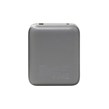 پاوربانک فست شارژ QCY 10000mAh مدل PB10D 22.5W - خاکستری (گارانتی 18 ماهه شرکتی)