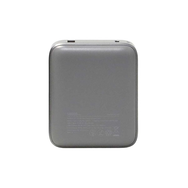 پاوربانک فست شارژ QCY 10000mAh مدل PB10D 22.5W - خاکستری (گارانتی 18 ماهه شرکتی)