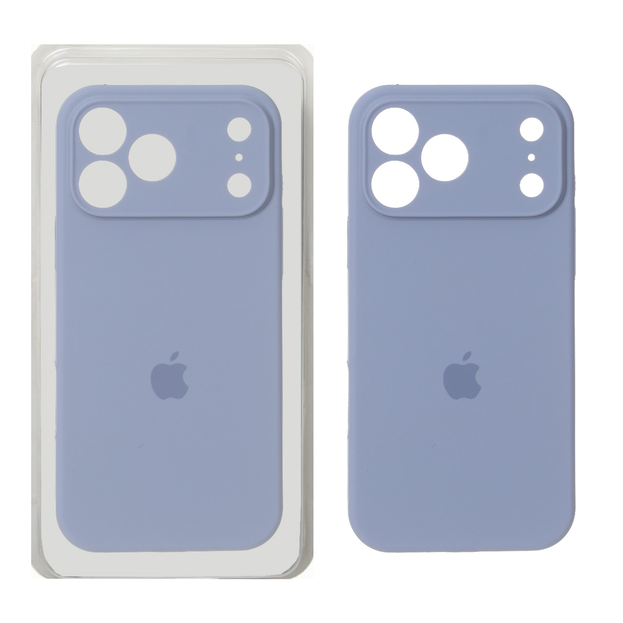 قاب سیلیکونی پاک کنی محافظ لنزدار اورجینال Apple iPhone 17 Pro Max - فیلی (پک دار) - NTC