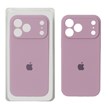 قاب سیلیکونی پاک کنی محافظ لنزدار اورجینال Apple iPhone 17 Pro Max - بنفش کدر (پک دار) - NTC