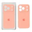 قاب سیلیکونی پاک کنی محافظ لنزدار اورجینال Apple iPhone 17 Pro Max - گلبهی (پک دار) - NTC