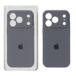 قاب سیلیکونی پاک کنی محافظ لنزدار اورجینال Apple iPhone 17 Pro Max - خاکستری (پک دار) - NTC